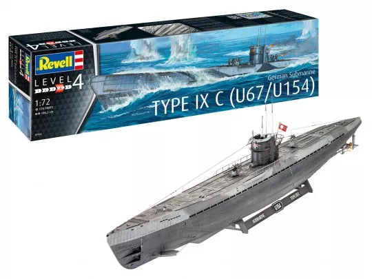 Revell - German Submarine Type IX C